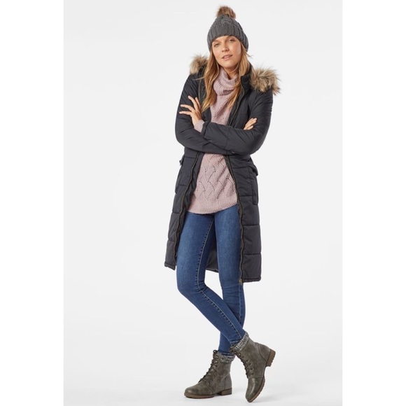 Brown Sweater Cuff Lace Up Ankle Boot - Picture 6 of 15